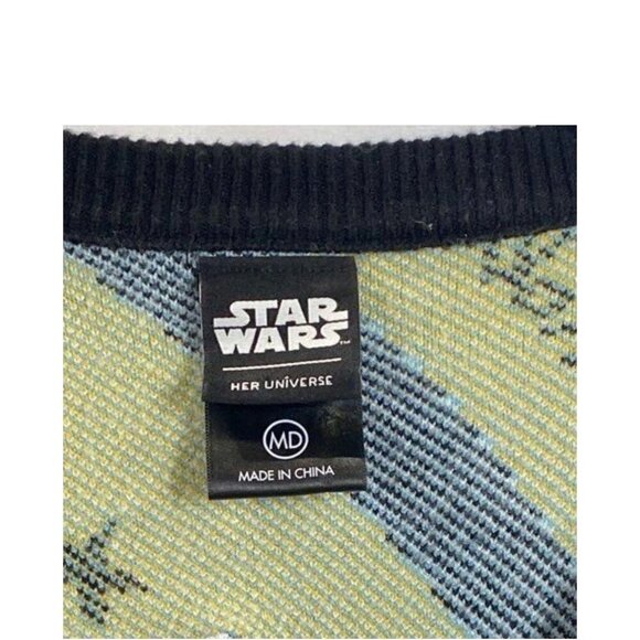 Star Wars Darth Maul Comic Cardigan Size Medium - Exclusive Collectors Darkside - Picture 3 of 4